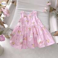 VÁY BÉ GÁI SÁT NÁCH HẠ EO - THỎ - MT2513