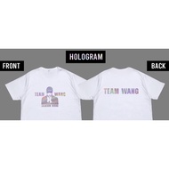 💯 🤗 เสื้อ ⭐️JACKSON WANG TEAM WANG tee ver.A | โฮโลแกรม ทอง ขาว ดำ S-5XL