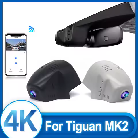 4K Car Dash Cam For Volkswagen 77mm VW Tiguan 2 II mk2 2er Tayron Touran Tharu Taos Caddy Passat Gol
