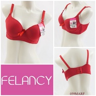 Women's Wire Bra Size 34B Thin Foam FELANCY Plain Pattern Underwear/Underwear 059F