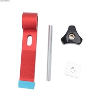 CLEIGHTEENCY T Track Clamps Kit, Adjustable T Slots T Track Clamp, Accessories Aluminum Alloy Red T 