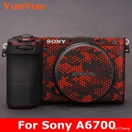 For Sony A6700 Alpha 6700 Decal Skin Vinyl Wrap Anti-Scratch Film Camera Body Protective Sticker I
