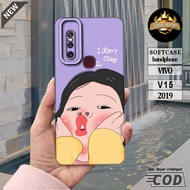 HP Softcase VIVO V15 Casing VIVO V15 4G Latest 2019 Accessories Softcase Casing Silicone Case Cheaph