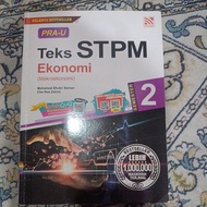 buku ekonomi stpm sem 2 ,buku baru .