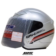 หมวกกันน็อค Space Crown รุ่น WS-I ขนาดรอบศรีษะ 59 Cm. มีครบทุกสี ของแท้