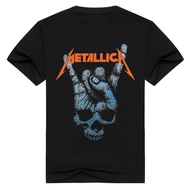 Hot sale Metallica Band Thin Lizzy band graphic Mens 100% Cotton Round Neck Short Sleeve T-Shirt  Ad