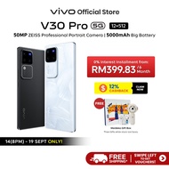 New vivo V30 Pro 5G ZEISS Triple Camera | Aura Light 3.0 | 12+12GB EXTENDED RAM 512GB ROM | 7.44mm U