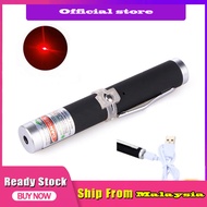 USB Tactical Green Laser Pointer High Power Pen Laser Flashlight Laser pointer Adjustable Focus Hunt