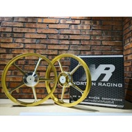 ⭐CLEAR STORE⭐NORTON RACING SPORTRIM T505 FG505 Y15 Y16 LC135 Y125Z WAVE100 WAVE125 KRISS