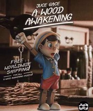 WTB Mighty Jaxx A WOOD AWAKENING 匹諾曹 小木偶