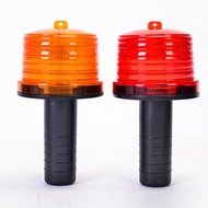 Lampu amaran solar, lampu penghadang kerja pembinaan jalan raya LED, bekalan lampu penghalang jalan.