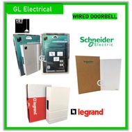 YETPLUS LEGRAND SCHNEIDER DOOR CHIME WITH TRANSFORMER SIRIM WIRED DOOR BELL DING DONG SCHNEIDER CCT9