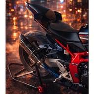 GANTUNGAN CBR 250RR Exhaust Bracket Cbr250rr Exhaust Hanger Bracket - CBR250 NWN Model Iron Plate Ma