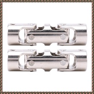 (JPTZ) 2X Rc Double Universal Joint Cardan Joint Gimbal Couplings with Screw8X8mm