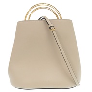 กระเป๋าถือ/สะพายไหล่ Marni Pannier 2-way รุ่น SCMP001801 สีเบจ หนังแท้ สภาพเหมือนใหม่ 0475 [มือสอง] 