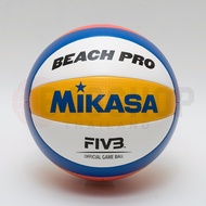 🏐🏐ลูกวอลเลย์บอลชายหาด Mikasa รุ่น BV550C-WYBR  หนังเย็บ PU เบอร์ 5 ใช้ในการแข่งขันระดับนานาชาติ ของแ