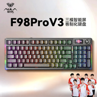 AULA | Transparent Wireless Bluetooth Customizable Mechanical Keyboard