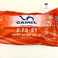 Inner Tube CAMEL 2.75-21 (80/90-21 80/100-21) Thai Tire Brand Motorcycle Sedan 275/21
