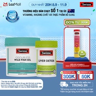 Viên dầu cá Swisse Ultiboost Odourless Wild Fish Oil 1000mg (200 viên)