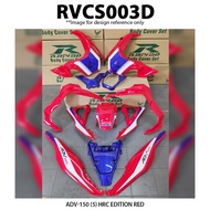 Rapido Cover Set Assembly ADV-150 (5) HRC Edition Red (Sticker Tanam)