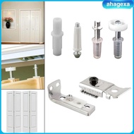 [Ahagexa] Bifold Door Hardware Set High Performance Sliding Closet Door Hardware