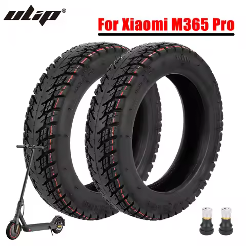 Ulip 2Pcs 9 Inch Tubeless Off-road Tire Upgrade 9.5x2-6.1 for Xiaomi M365 1S Pro2 Mi3 E-Scooter 9.5*