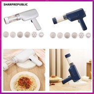 [Sharprepublic] Automatic Pasta Maker Multipurpose Fittings Electric Pasta Noodle Maker for