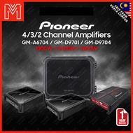 PIONEER Car Amplifier GM-A6704 / GM-D9701 / GM-D9704 Class D /Mono Block 1000W / 2400W / 1600W