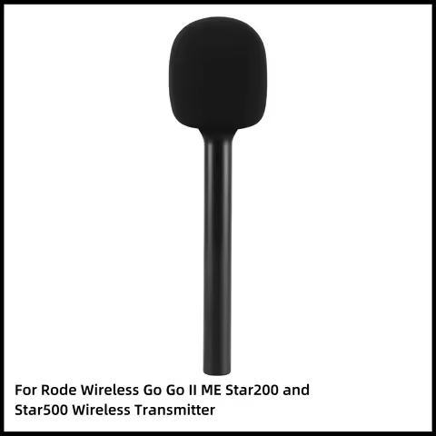 CaTeFo StarRig-S Interview Go Handle Adaptor with Foam for Rode Wireless Go Go II ME Star200 and Sta