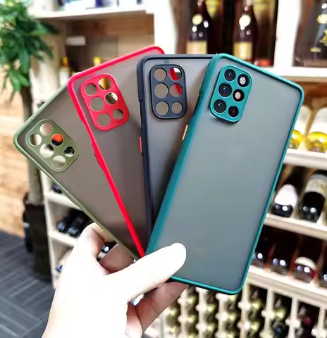 Shockproof Armor Matte Case For Oneplus 8T 8 9 9R 9RT 10 Pro Nord CE 2 N10 5G N100 5G For One plus 1