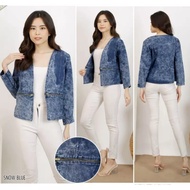 Blazer Women Korean Crop Import Korean Style Blazers Denim Women Korean Style Jas Wanita Blazer Import Korean Style