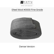 [SG Stock] Notty Steel Wool #0000 Fine Grade - Approximate 110g Exclude Packaging - Dense Version