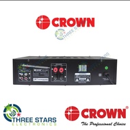 ♞2022 Crown BFA-826 2600W PMPO Karaoke Amplifier with Baffle Speaker Crown BFA-826 Karaoke Amplifie