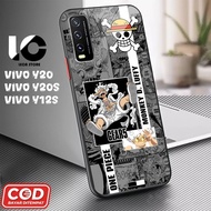 HP Softcase VIVO Y20hp VIVO Y20S V2029, V2029 Glossy Case Shiny Glass Casing Protective Mobile Phone