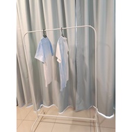 IKEA MULIG Clothes rack, white, 99x152 cm