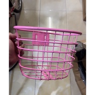 Mini bicycle basket for girls