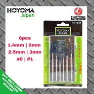 HOYOMA Mini Screw Driver Precision 6PCS/SET HT-PSD6 screwdriver set