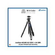 Leofoto AZURE Series AZ-235C + LH-30R Professional Carbon Fiber Tripod AZ235
