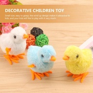 【SDXDSC】 Chicks Jump Toys Twirl Jump Clockwork Chicken Nostalgic Educational Toys Clockwork Chick I8