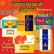Deepavali Angpow/Customized Design Deepavali/Diwali Angpow 2024 Money pocket/Angpau/Red packet *TREN