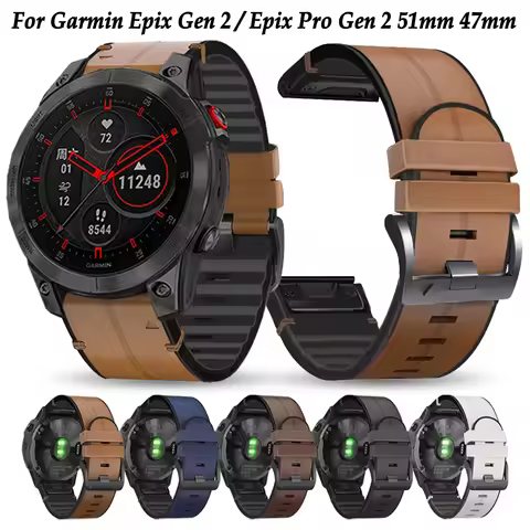 22/26mm Epix Gen 2 Watchband For Garmin Epix Pro Gen 2 51mm 47mm Fenix 6 6X Pro 7 7X 5 5X Plus Strap