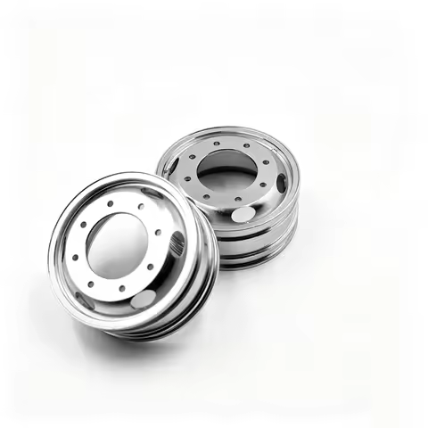 Aluminum Alloy Wheels Hub Rim for 1/14 Tamiya RC Truck SCANIA 770S VOLVO 750 Mercedes-Benz ACTROS 33