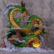 七龍珠 YOYO神龍與小悟空 場景雕像gk磁吸可發光模型超大擺件（港版不接受差評）