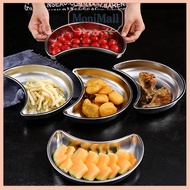 Crescent Moon Plate Stainless Steel 201 - AT25