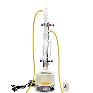 Experimental Soxhlet Extractor 500ml 10 Glass Meandering Fat extractors with Electric Heating Jacket