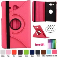 360 Degree Rotating Case Samsung Tab A 7.0 T280 T285/A6 7.0 T280 T285 2016/3V T116 Good Quality Leat