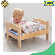 IKE DUKTI DOLL Toy doll mattress with sheet set, pine wood in various colors