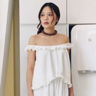Aileen x Nine Studio - Eden Top in White