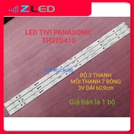 PANASONIC LED TV 32D410T 32A400V 32FS500B 32DS500 AND OTHER MODELS. 100% NEW SET OF 3 BARS, EACH BAR