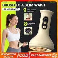 (Local stock) Handheld Vibrating Cellulite Massager 9 Modes USB Rechargeable with Adjustable Guasha 